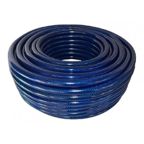 MANGUERA PARA RIEGO TRENZADA AZUL DE 25mm X 50m,hidrofil,accesorios,mantenimiento,piletas,piscinas,jardin,hogar