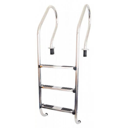 ESCALERA DE 3 PELDAÑOS DE ACERO INOXIDABLE MARCA VULCANO-hidrofil-tienda-piletas-piscinas-accesorios-decoracion