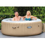 SPA INFLABLE INTEX BURBUJAS REDONDO 196X71CM. 4 PERSONAS