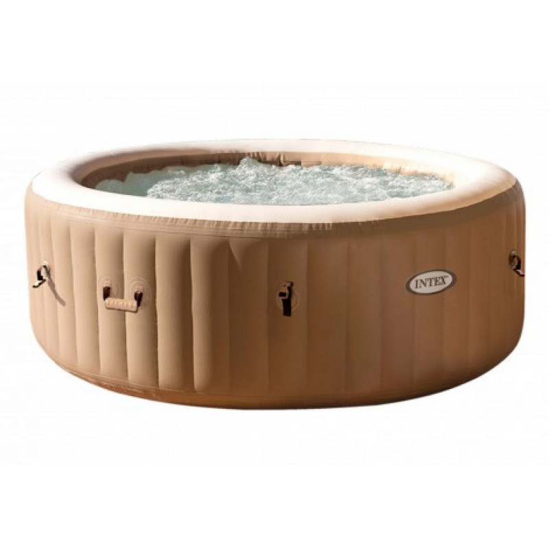 SPA INFLABLE INTEX BURBUJAS REDONDO 196X71CM. 4 PERSONAS