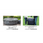 Spa Hidromasaje Inflable Intex Climatizado Greywood Deluxe