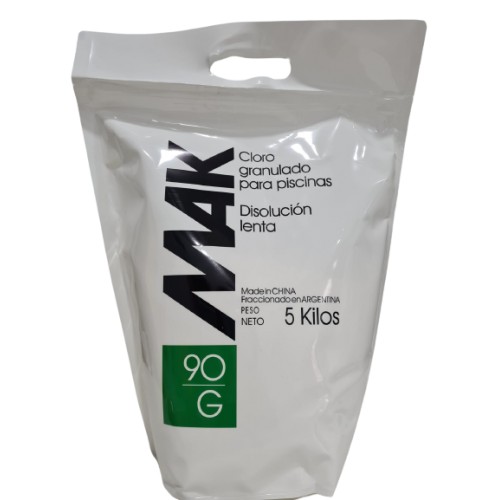 Cloro Granulado Mak 90 En Pote X 5 Kg Disolución Lenta-hidrofil-tienda-online-mantenimiento-piletas