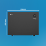 BOMBA DE CALOR PARA PISCINAS DE 15.000lts A 30.000lts NATACLOR MPA07 CON WIFI 220V 50HZ