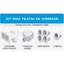 Kit P/pileta De Horm Skimmer Toma De Fondo Retorno Virola-hidrofil-tienda-piletas-piscinas-accesorios-limpieza